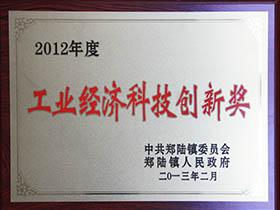 工業(yè)經(jīng)濟(jì)科技創(chuàng)新獎(jiǎng)